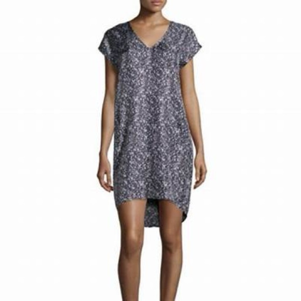 Derek Lam 10 Crosby Micro Floral Silk Mini Dress